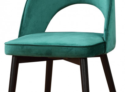 Moderner Sessel Stuhl 1x Esszimmer Lounge Polsterstuhl Textil Sitz Neu