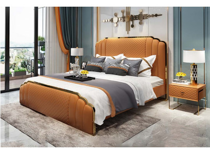 Bett Polster Design Luxus Hotel Doppel Betten Ehe Schlaf Zimmer 180x200cm