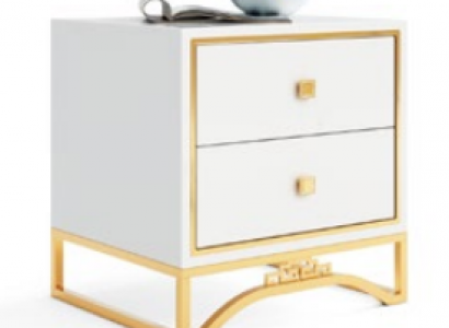 Tisch Nachttisch Sofa Tisch Beistelltisch Betttisch mit Schublade Weiß