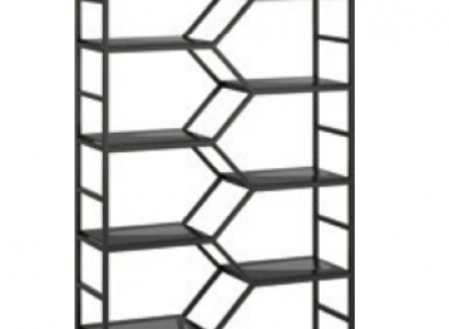 Metall Regal Trennwand Designer Luxus Regale Loft Stil Schrank Schwarz