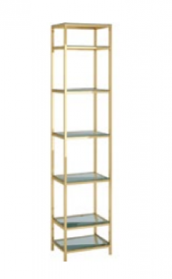 Regal Glas Metall Standregal modernen Design Trenn Wand Glas Regale