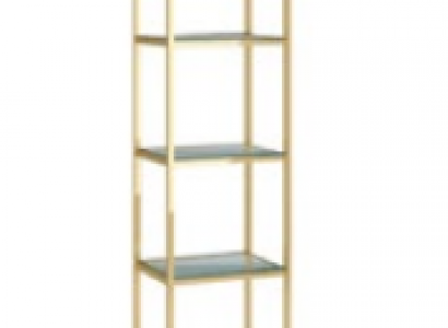 Regal Glas Metall Standregal modernen Design Trenn Wand Glas Regale