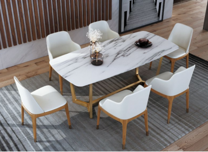 Luxus Designer Edelstahl Metall Ess Tisch Tische Wohn Zimmer 160x90cm