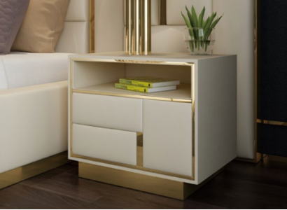 Nacht Tisch Konsole Beistell Schlaf Zimmer Designer Metall Tische Konsolen