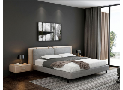 Doppelbett Bett Ehebett Design Luxus Luxur Betten Polsterbett Designbett