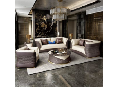 Luxus Möbel Sofagarnitur Couch Sofa Polster 3+2+1 Sitzer mit Couchtisch