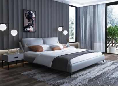 Modernes Holz Bett Edles Designer Möbel Betten Doppel Neu Schlafzimmer