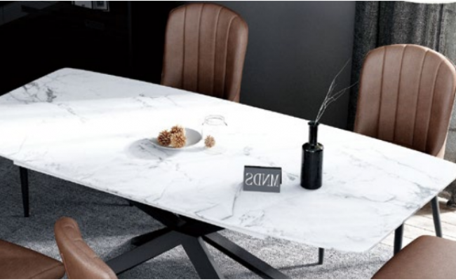 Italienische Designer Möbel Esstisch Büro Konferenz Luxus Tisch Metall