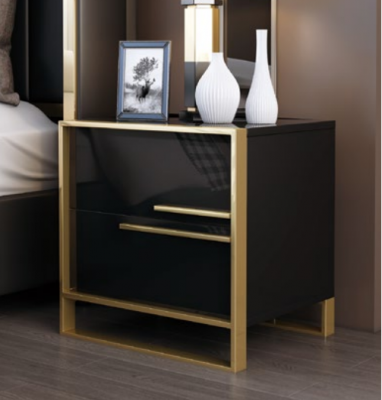 Design Nacht Tisch Konsole Luxus Beistell Schlaf Zimmer Metall Konsolen