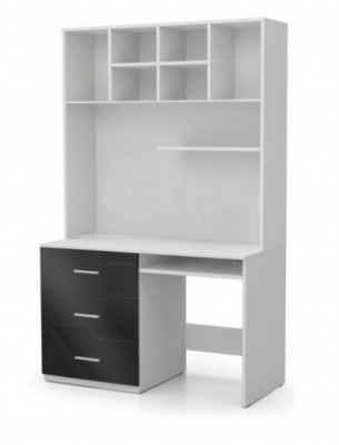 Schreibtisch Schwarz Tisch Büro Kinderzimmer Jugendzimmer Tische Neu Hochglanz