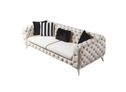 Sofa 3 Sitzer Weiß Luxus Möbel Chesterfield Möbel Italienischer Stil