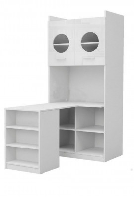 Eckschreibtisch Modern Schreibtisch Holz Jugend Kinderzimmer Weiß Möbel Design