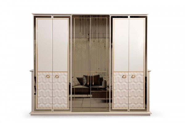 Luxuriöser Loft-Stil Kleiderschrank modernen Stil für Ihr Schlafzimmer
