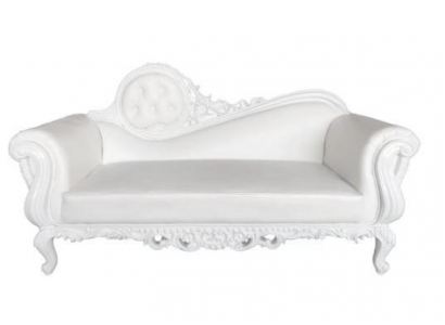 Liege Thron Chaiselongue Königlicher Polster Chesterfield Samt Antik Stil Sessel