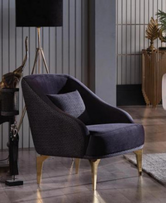Designe Sofagarnitur Luxus Edelstahlmöbel Moderne Polster Sofas Sessel 3+1
