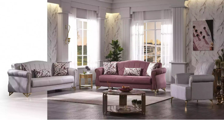 Sofa polstersofa loungesofa sofagarnitur stoffsofa sitzmöbel 3-Sitzer