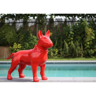 Designer Figur Statue Moderne Figuren Dekoration Hund Garten Skulptur Skulpturen