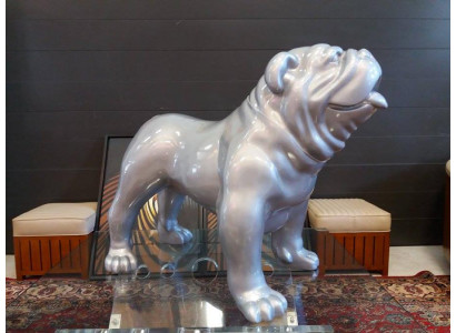  Design Skulpturen Figuren Moderne Bulldogge Skulptur Deko Skulpturen Statuen Neu