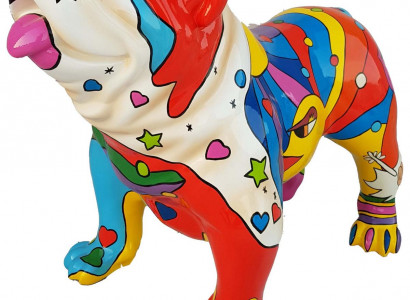  Designer Statue Figur Moderne Hund Figuren Dekoration Garten Skulptur Skulpturen