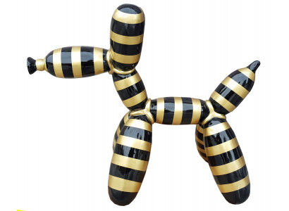 Design Figuren Women Skulpturen Moderne Abstrakte Skulptur Ballon Hund Deko Neu