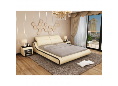 Bett Polster Deko Design Luxus Doppel Hotel Betten 180x200cm Schlaf Zimmer