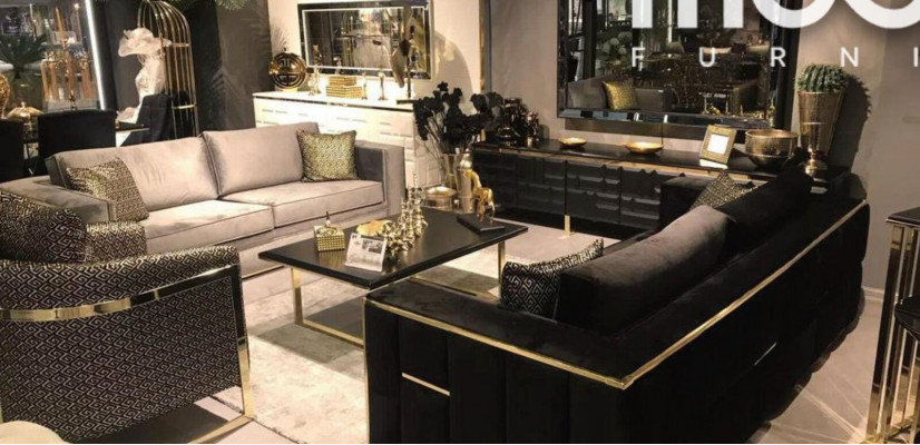 Design Sessel Luxus Klassische Modern Lehn Textil 1 Sitzer Möbel Einsitzer Sofa