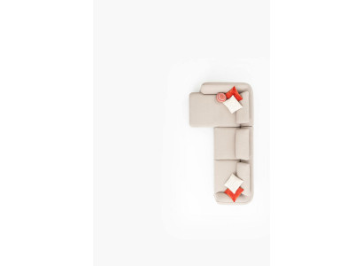 Ecksofa L-Form Wohnzimmer Polstersofa Luxus Möbel Couch 330x170 Sofas