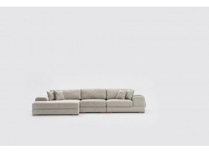 Ecksofa L Form Wohnlandschaft Luxus Grau Sofa Couch Modern Möbel