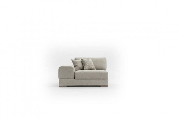 Ecksofa U-Form Möbel Wohnlandschaft Design Grau Polstersofa Eckgarnitur