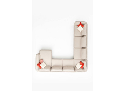 Ecksofa U-Form Wohnzimmer Sofa Couch Polstersofa Modern Wohnlandschaft