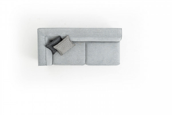 Ecksofa Textil Modern Design Polster Sofa 430x375cm Couch L form Sofas
