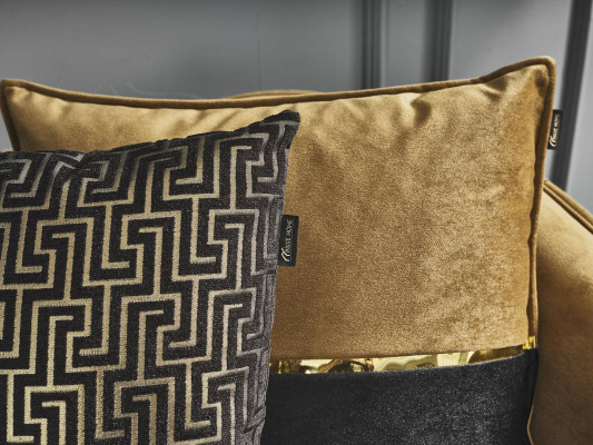 Chesterfield Sofagarnitur Sofa 3 Sitzer Sessel Blau Polyester Set 2tlg