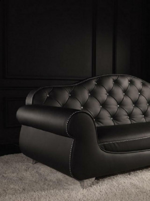 Beige Sofagarnitur Chesterfield Sofas Polster 3+1+1 Set Garnitur