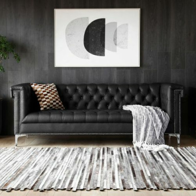 Chesterfield Leder Polster Design Sofa Luxus Couch Klassische Sofa 3 Sitzer Neu