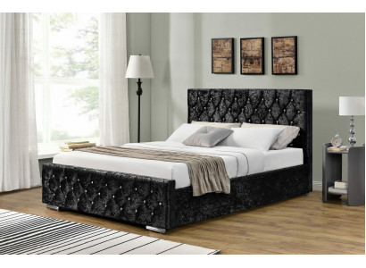 Chesterfield Bett Design Schlafzimmer Englisches Betten Textilbetten