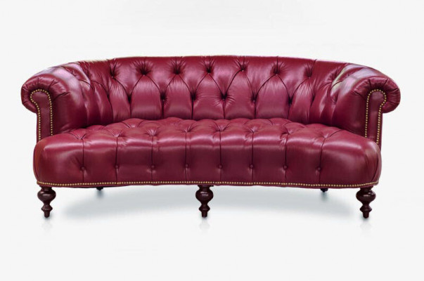 Designer Chesterfield Dreisitzer Couch Pinkes Sofa Luxus Design