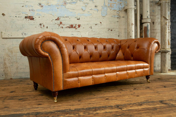 Chesterfield Sofa Samt Dreisitzer Design Sofas Polster Couchen Couch Samt 220cm