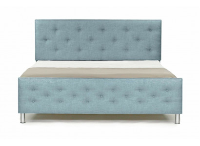Chesterfield Design Englisches 140/160/180x200 Betten Doppelbett Turkis Polster
