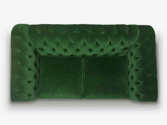 Chesterfield Luxus Sofa Couch Polster Sitz Leder Garnitur 2+1 Sitzer Couchen Neu