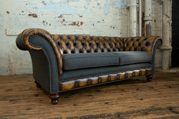 Design Sofa Couch Polster Sofas Couchen Sitz Garnitur Leder 3 Sitzer Dreisitzer
