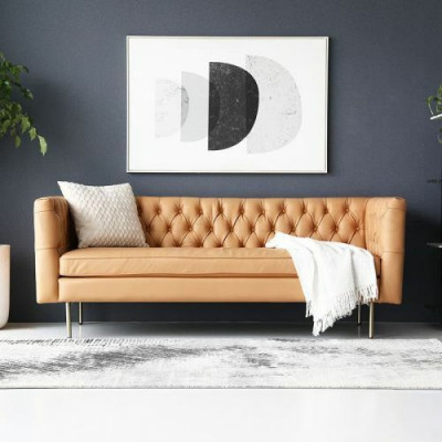 Sofa Luxus Textil Chesterfield Couch Sofas Polster 3 Sitzer Italienische Möbel