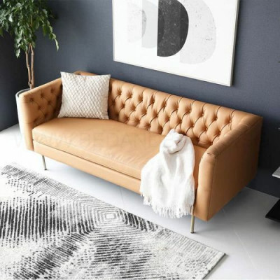 Sofa Luxus Textil Chesterfield Couch Sofas Polster 3 Sitzer Italienische Möbel