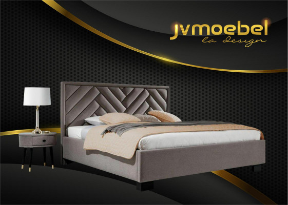 Boxspring Luxus Bett Betten Doppel Möbel Stoff 140 160 180 x 200cm Schlafzimmer