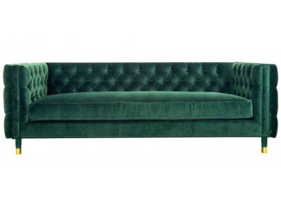 Chesterfield Sofa Wohnzimmer Stoffsofa Couch Polster Sitz Garnitur 3er Sofas Neu