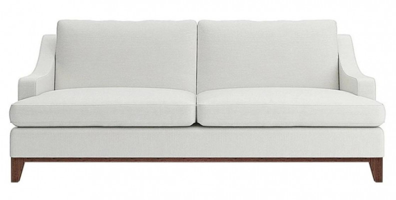 Beige Couch mit knöpfen American Style Sofa Polster Sitz Couchen Sofas Luxus Neu