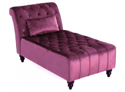 Lila Chaiselongue Chesterfield Möbel Liege Wohnzimmer Moderne Design