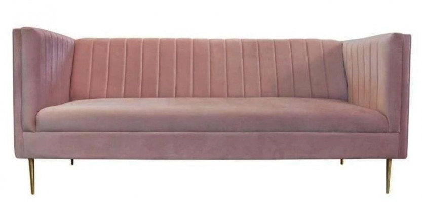 Luxus Grün Chesterfield Dreisitzer Polster Möbel Hotel Wohnzimmer Praxis Samt