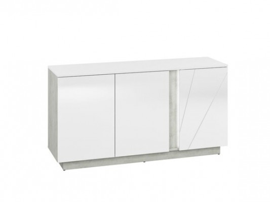 Wohnzimmermöbel Set Design Sideboard Couchtisch Kommode Vitrine 3tlg