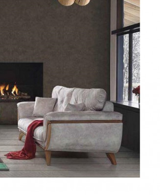 Luxus Dreisitzer Moderne Couch Polster Möbel Graue Couchen Sofas