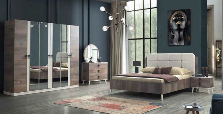Kleiderschrank Schrank Schlafzimmer Schränke Holz Möbel Italienischer